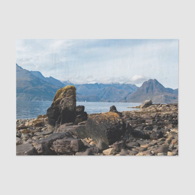 Isle of Skye - Scotland, UK Tissue Paper (Front)