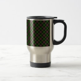 Isle of Skye Tartan Designed Print Travel Mug