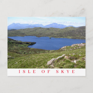 Isle of Skye view postcard