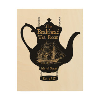 Isle of Synne - Beakhead Tea Room Wood Wall Art
