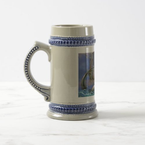 "Isle of the Dead" Beer Stein
