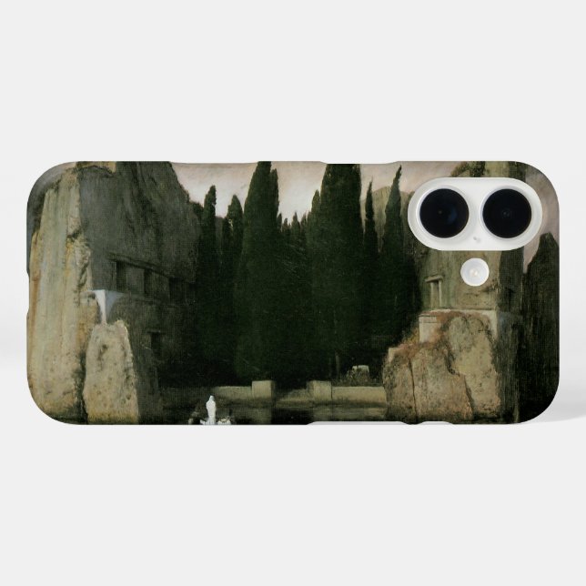 Isle of the Dead by Arnold Bocklin, Symbolism Art Case-Mate iPhone Case (Back (Horizontal))