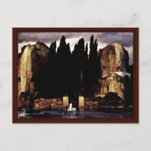 Isle Of The Dead (V),  By Böcklin Arnold Postcard