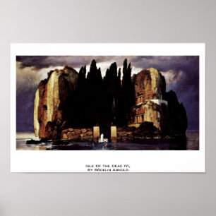 Isle Of The Dead (V), By Böcklin Arnold Poster