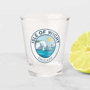 Isle of Wight England Shot Glass