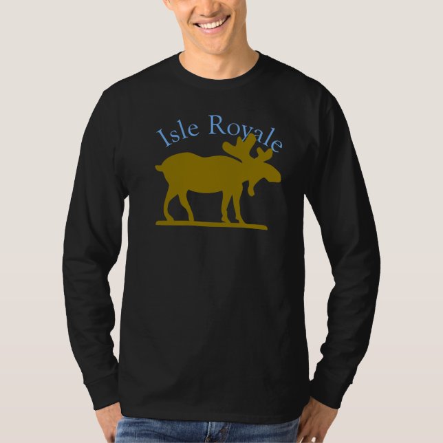 Isle Royale Moose T-Shirt (Front)
