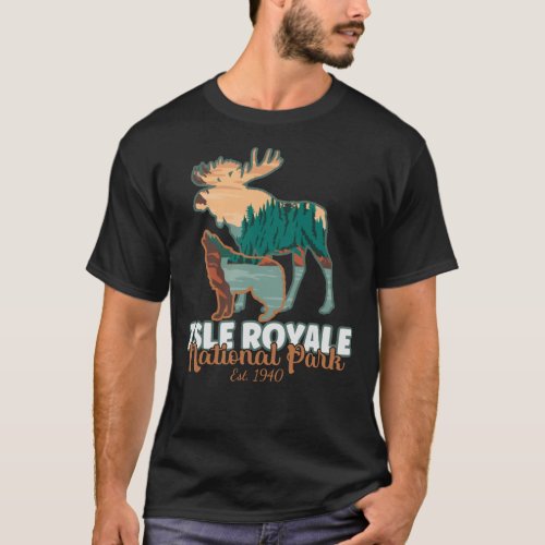 Isle Royale National Park Classic T_Shirt