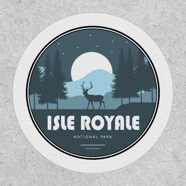 Isle Royale National Park Deer Patch (Front)