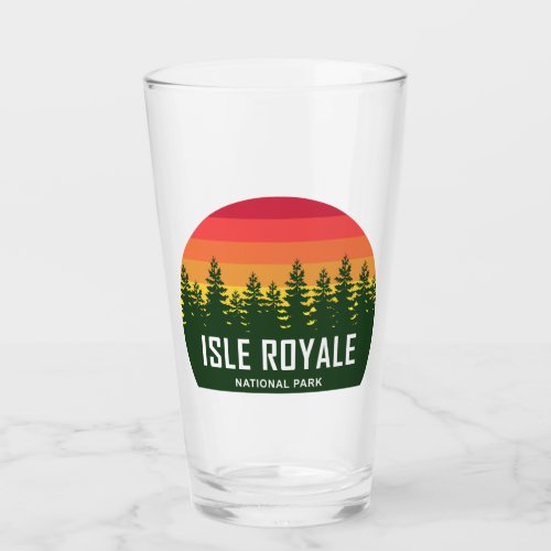 Isle Royale National Park Glass