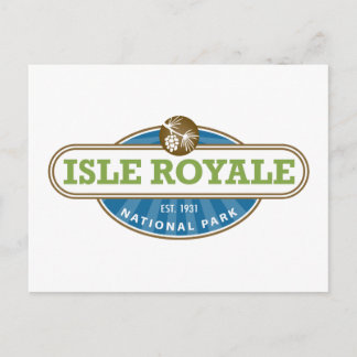 Isle Royale National Park - Michigan Postcard