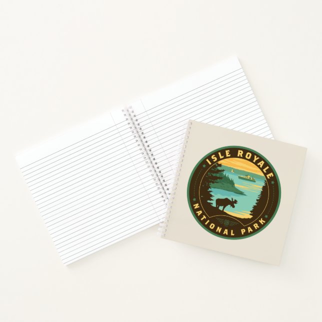 Isle Royale National Park Notebook (Inside)