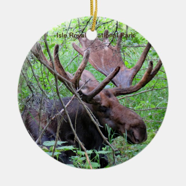 Isle Royale National Park Ornament (Front)