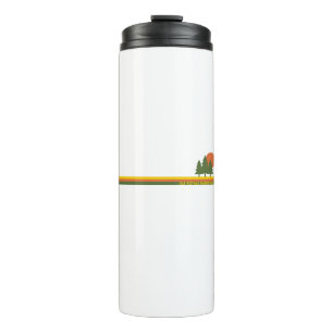 Isle Royale National Park Pine Trees Sun Thermal Tumbler