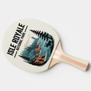 Isle Royale National Park Scenic Wilderness Ping Pong Paddle