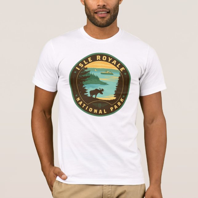 Isle Royale National Park T-Shirt (Front)