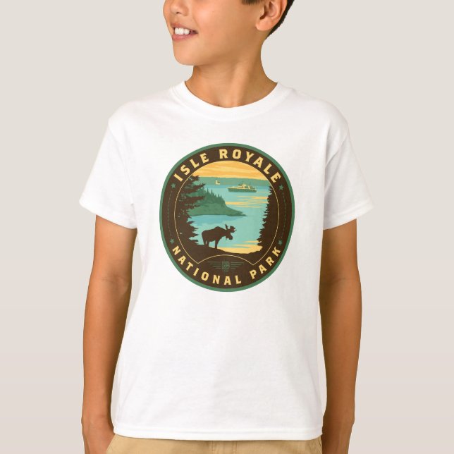 Isle Royale National Park T-Shirt (Front)