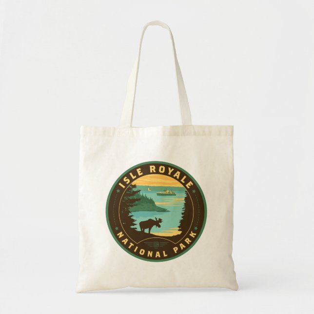 Isle Royale National Park Tote Bag (Front)