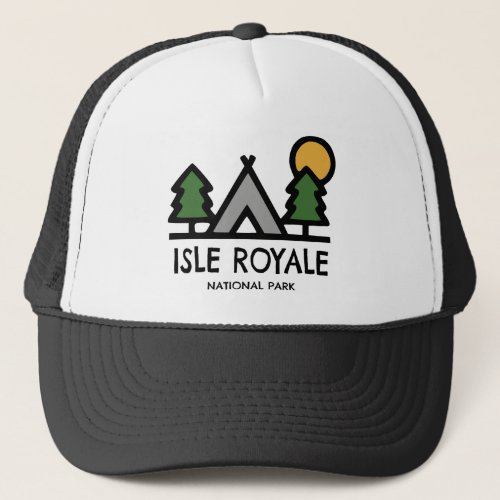 Isle Royale National Park Trucker Hat