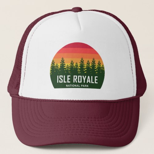 Isle Royale National Park Trucker Hat