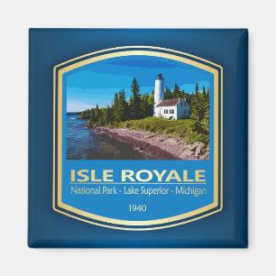 Isle Royale NP (PF1) Magnet