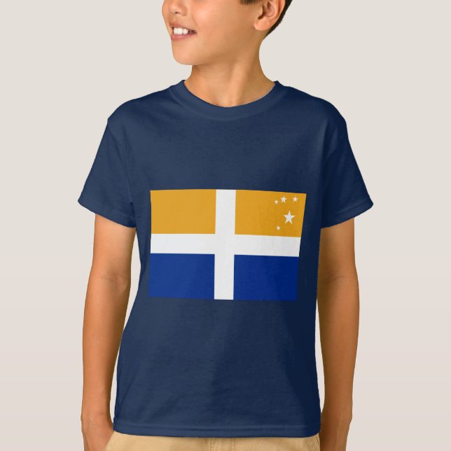 Isles of Scilly Flag T-Shirt (Front)