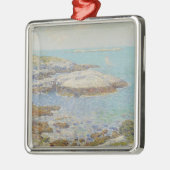 Isles of Shoals, 1899 (oil on canvas) Metal Ornament (Left)
