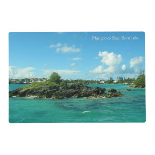 Islet in Mangrove Bay, Bermuda Placemat