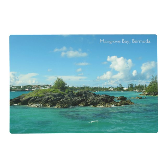Islet in Mangrove Bay, Bermuda Placemat (Front)