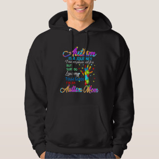 Ism Mom Awareness Im Tour Guide Of Autism Journey  Hoodie