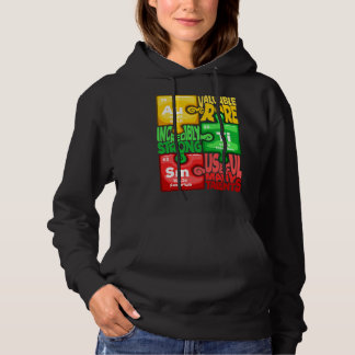 Ism Puzzle Chemistry Time Table Elements Autism Aw Hoodie