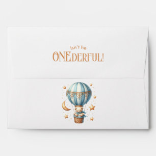Isn’t He ONEderful First Birthday Envelope