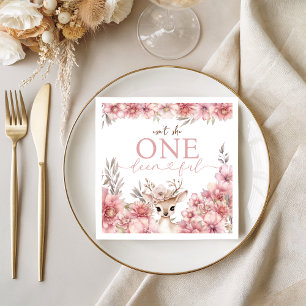 Isn’t She One Deerful Birthday Napkins