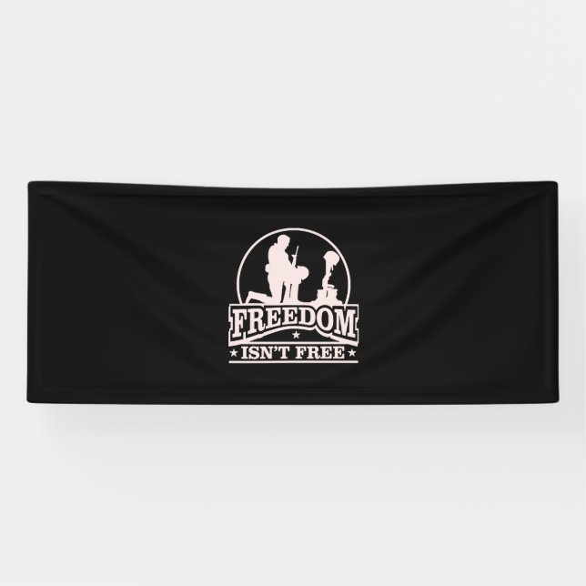 Isn't Free Memorial Day Banner (Horizontal)