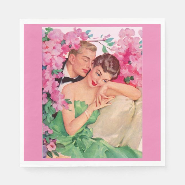 Isn't It Romantic Paper Napkins (Front)