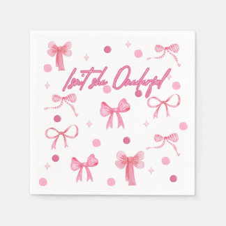Isn't she Onederful napkin