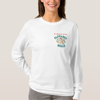 ISO Embroidered-look Long-sleeve T-shirt