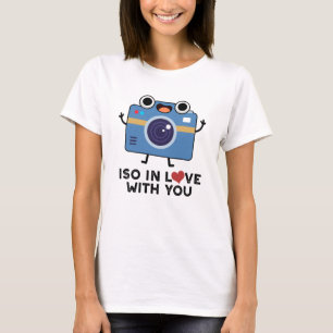 ISO In Love With You Funny Camera Pun T-Shirt