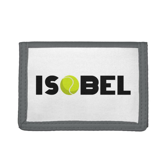 Isobel Tennis Trifold Wallet (Front)