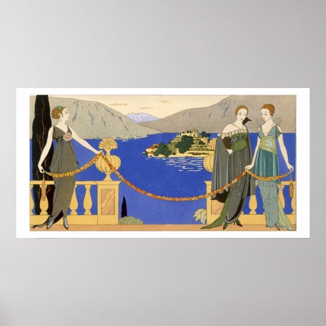 Isola Bella, evening dresses designed by Redfern, Poster (Front)