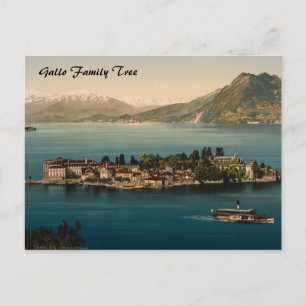 Isola Bella III, Lake Maggiore, Piedmont, Italy Postcard