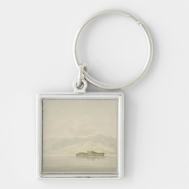 Isola Madre, Lago Maggiore, c.1781 (w/c over graph Keychain (Front)