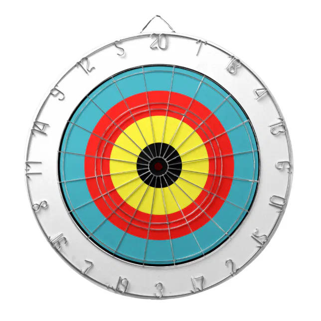 Isolated Archery Target Dart Board Zazzle