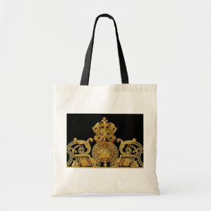 Isolated Golden gate of Versailles castle - France Tote Bag