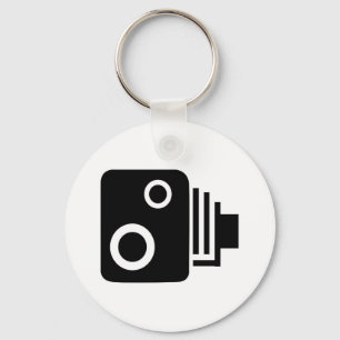 Isolated Speed Camera Keychain
