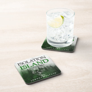 Isolation Island Book Cover Beverage Coaster