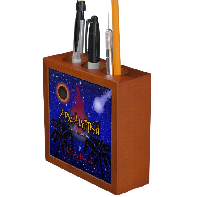 Isolation Island Clue Desk Organizer (In Situ)
