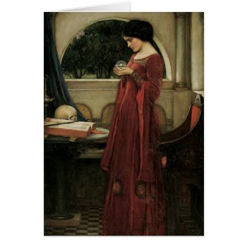 Isolde And Crystal Ball 1902 by dmorganajonz at Zazzle