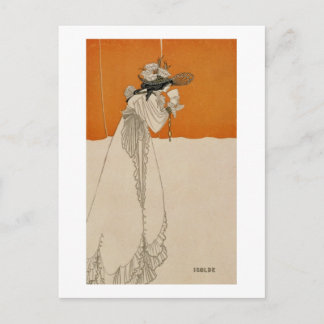 Isolde, illustration from 'The Studio', 1895 (lith Postcard