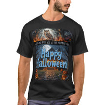 Isolde the Owl's Happy Halloween - Blue