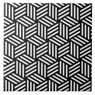 Isometric Cubes Pattern Tile